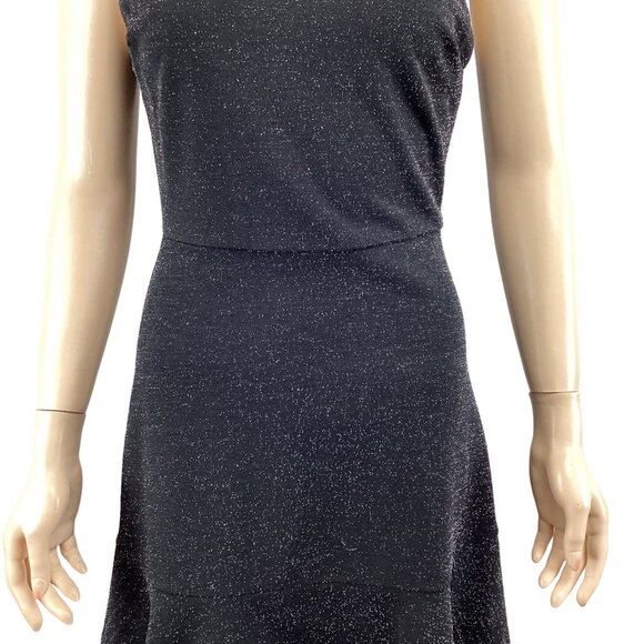 Gilli Womens‎ Dress Size Small Black Sparkle Halter Stretch Glitter Shimmer - Picture 8 of 9